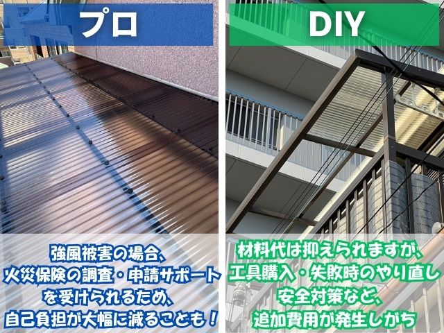 プロとDIY比較