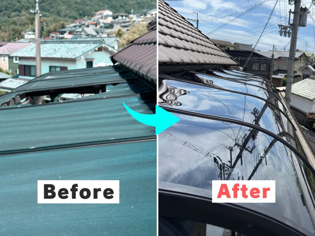 テラス屋根の張替え事例